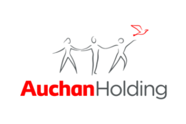 auchan holding logo brand>